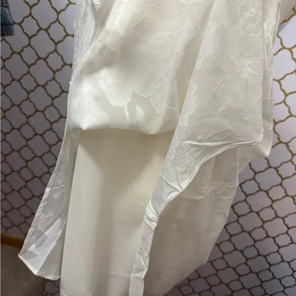 Three eighty two asymmetrical white dress - Picture 6 of 7